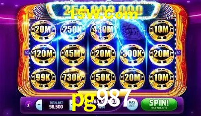 Jackpots e promoções na pg987